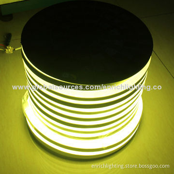 Warm White LED Neon Rope Light with CE/RoHS Mark, 16 x 28mm Size, IP65 Rated, 50,000-hour LifespanNew